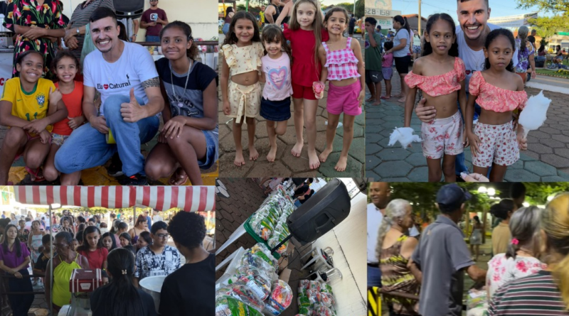 Murilo Valim e Equipe, reuniu centenas de famílias, na 19° edição de seu aniversário na Praça Central de Caturaí